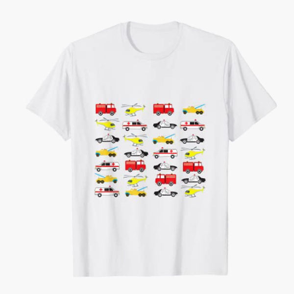 Emergency Vehicles Transportation T-Shirt