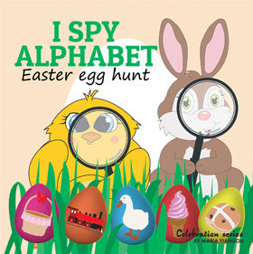 I SPY ALPHABET Easter egg hunt