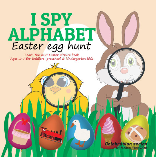 I SPY ALPHABET Easter egg hunt