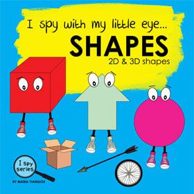 I spy with my little eye... SHAPES book