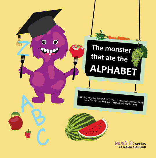 The monster that ate the ALPHABET kindle books